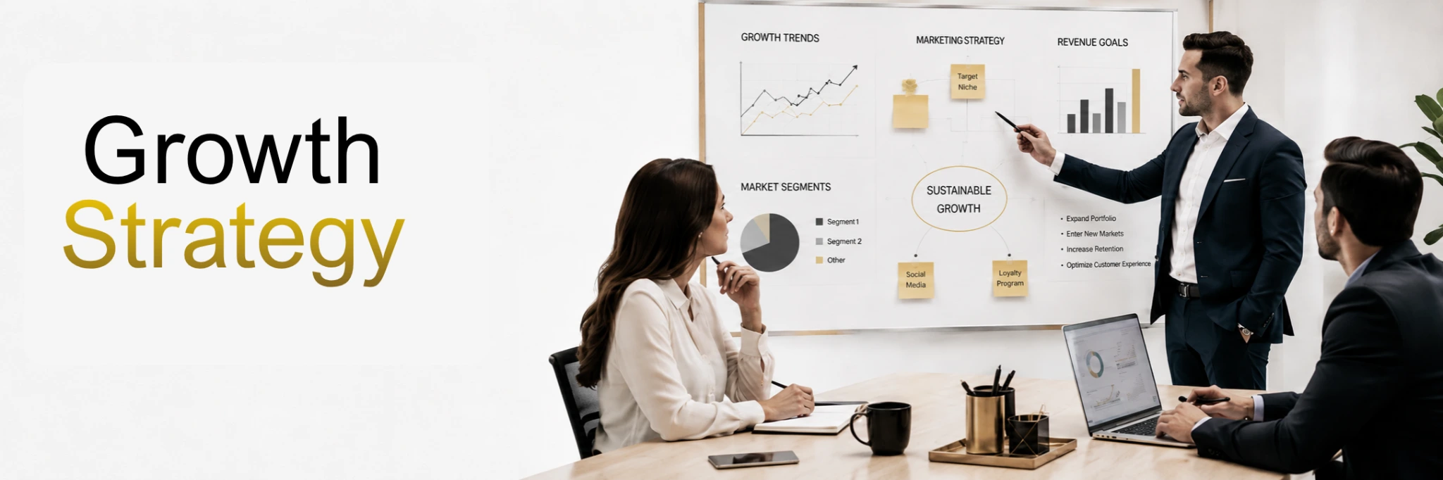 Growth Strategy meeting and business planning presentation